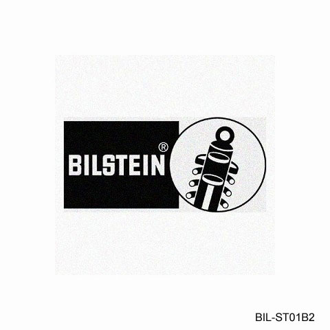 BILSTEIN ビルシュタイン ロゴ転写ステッカー ブラック